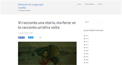 Desktop Screenshot of giovanecinefilo.kekkoz.com